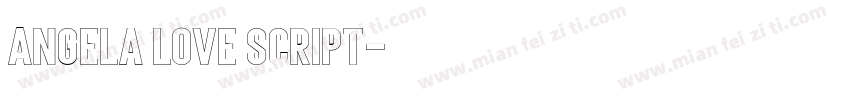 Angela love Script字体转换